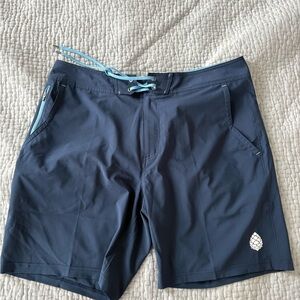 Men's Stio Navy Board-Shorts